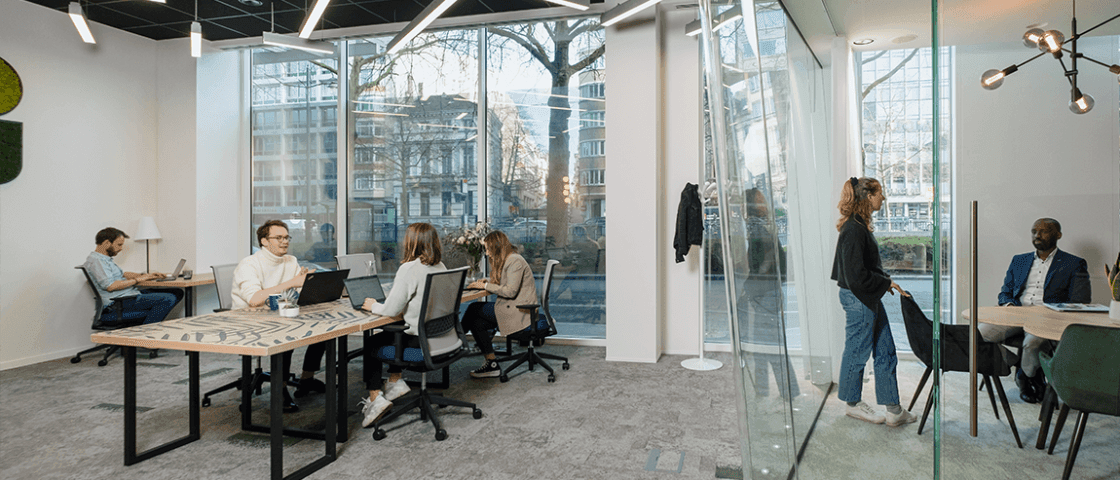 Hot Desk — Mitwit Bruxelles Avenue Louise, Zaventem